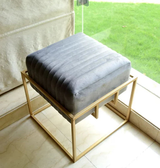 velvet stool