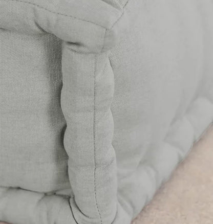 Beautiful Grey Glory Print Floor Pad Sofa Mattress
