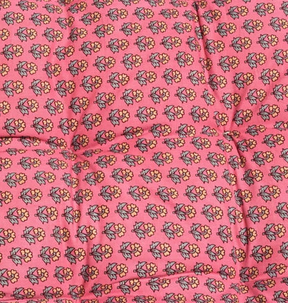 Pink Floral Floor Sofa Mattress Pad | Floor Mattress