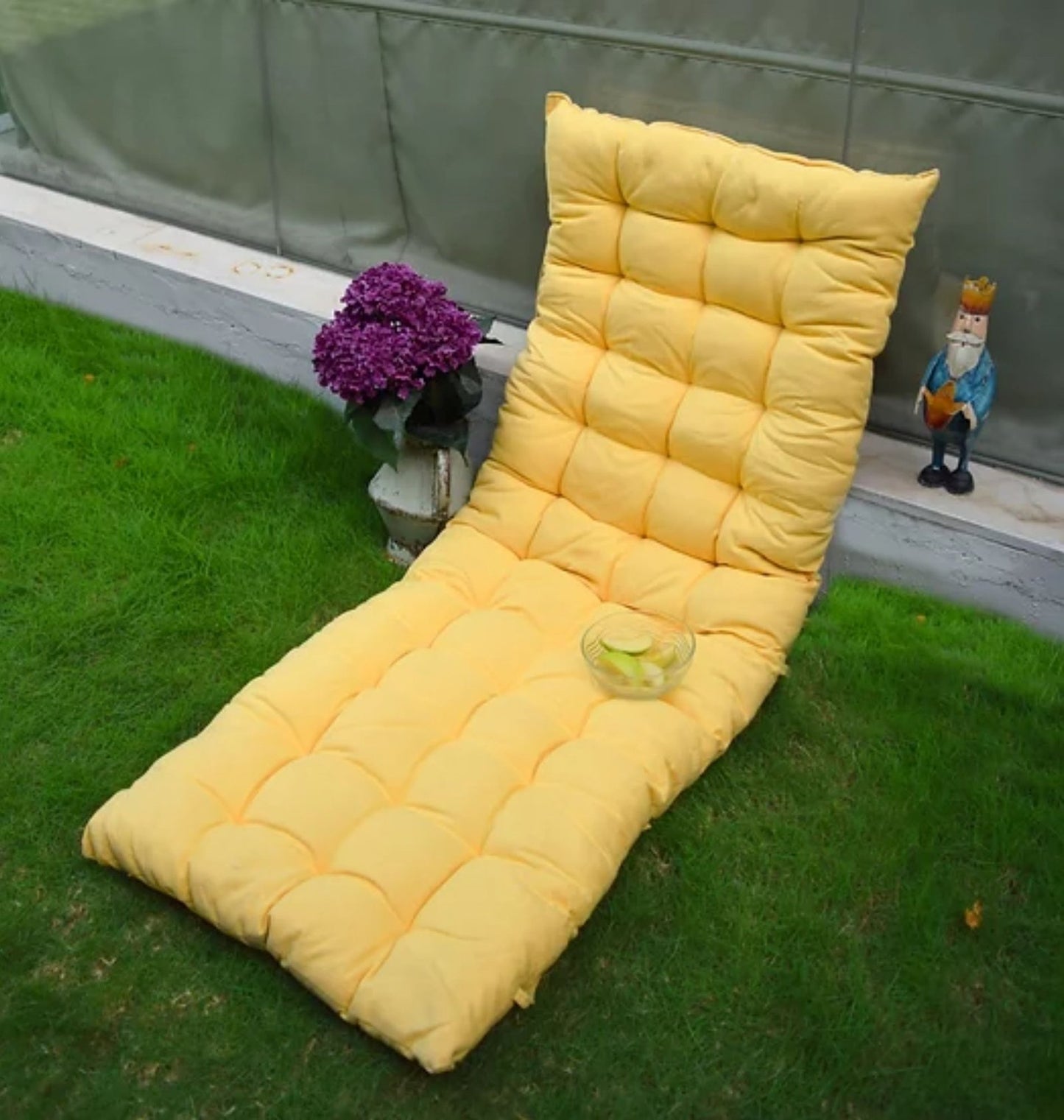 Yellow Floor Mattress Soft  And Flexible