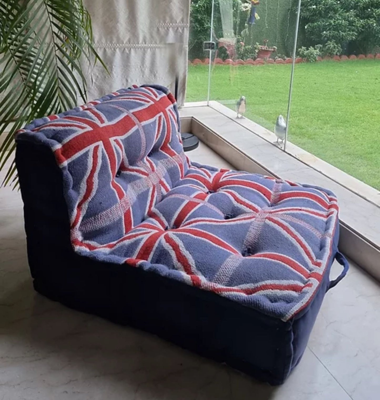 Union Jack Lazy Floor Sofa Sleepy Headed Bed