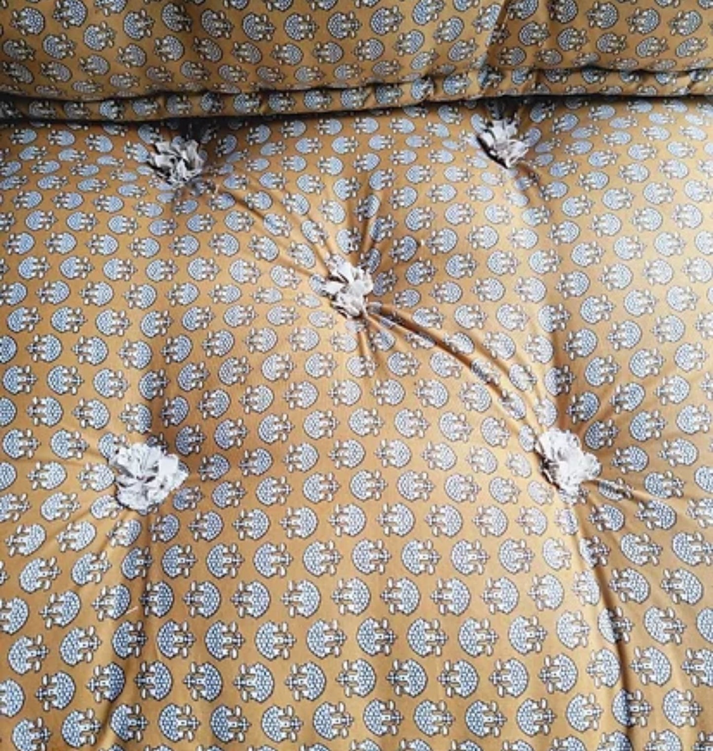 Modular Design Floor Sofa Chair Block Print