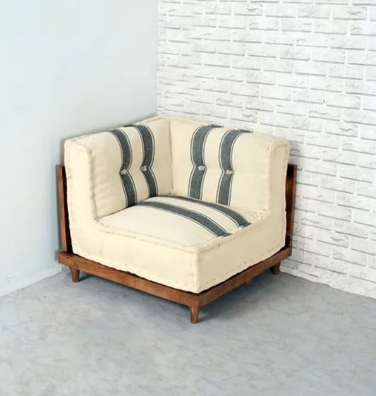 Urban-Den Corner Sofa Wooden Pallet In Solid wood