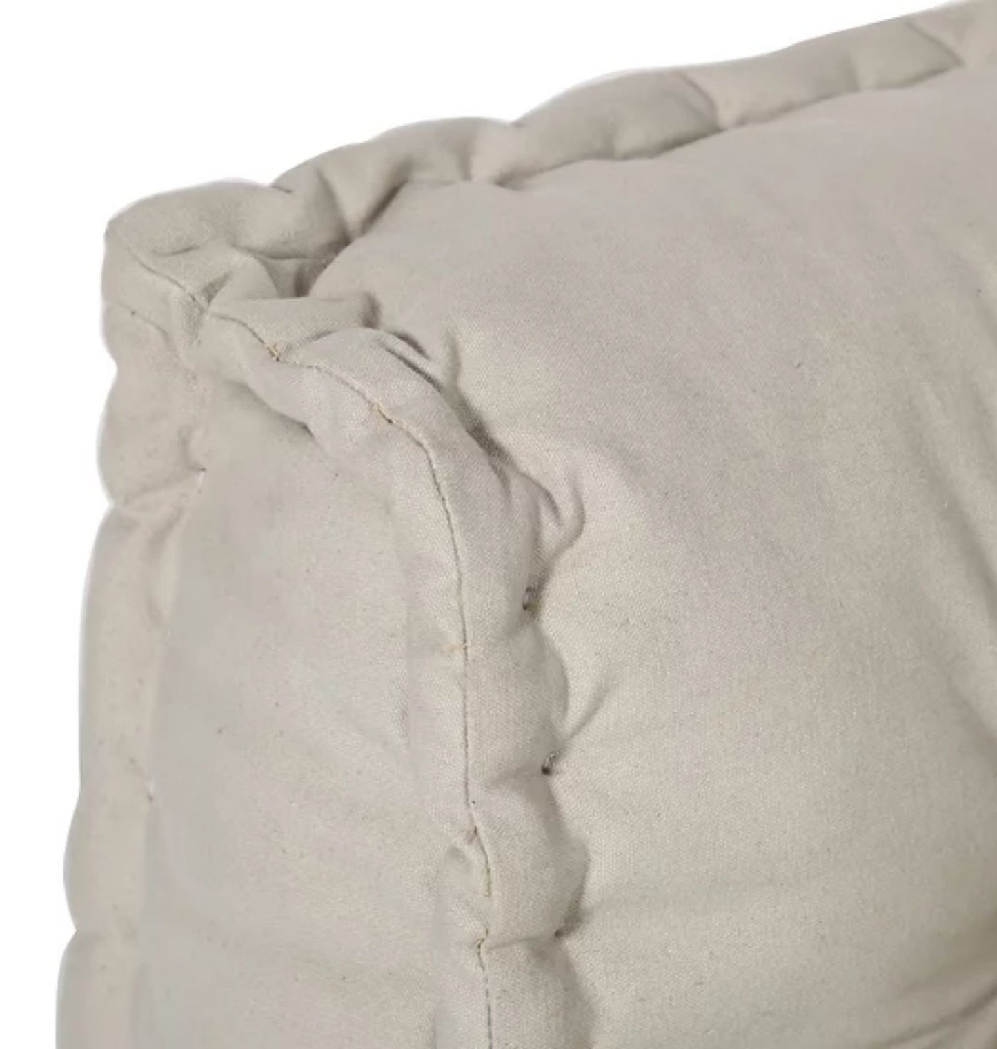 Solid Pastel Grey Floor Sofa Fit Perfectly In Wooden Pallet