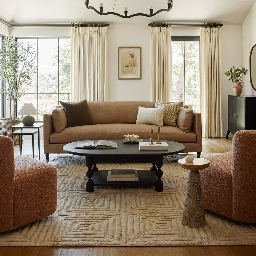 Urban Den Artisan's Wooden Coffee Table