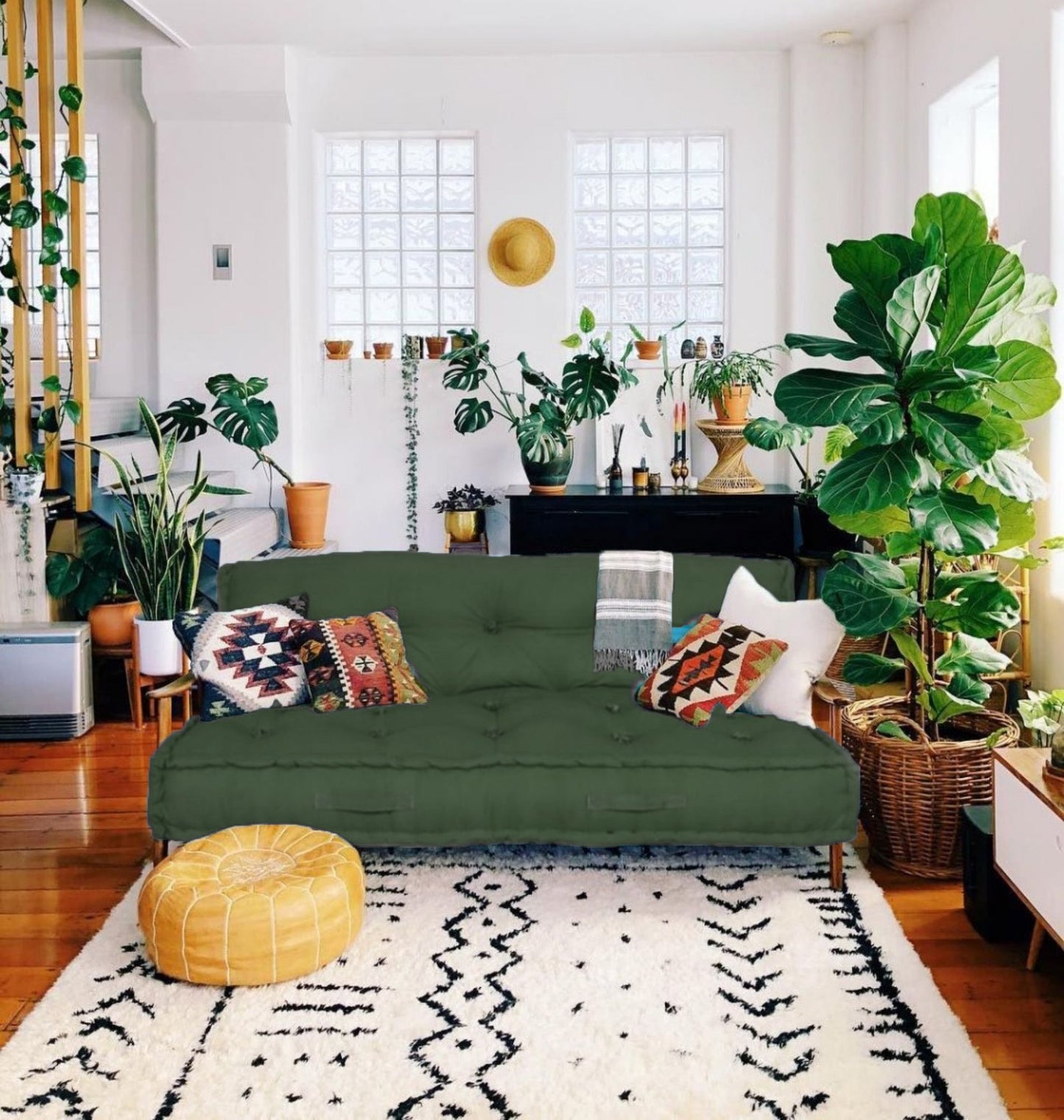 Premium Multicolor Full Lounge Floor Couch Sofa | Floor Sofa