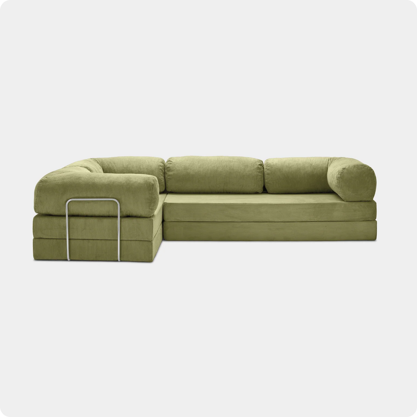 Urban den Snuggle L shape corner sofa-cum bed
