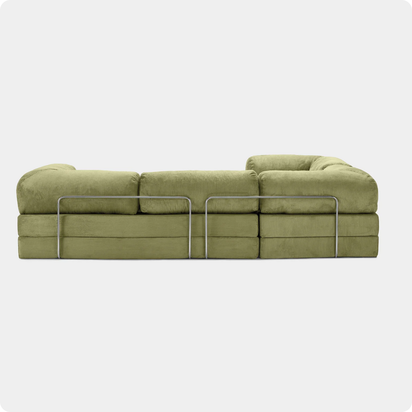 Urban den Snuggle L shape corner sofa-cum bed