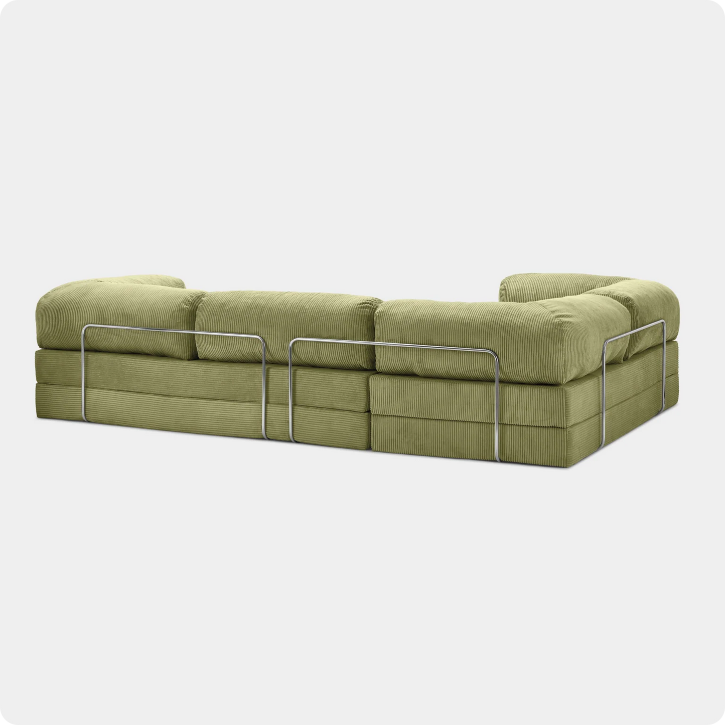 Urban den Snuggle L shape corner sofa-cum bed