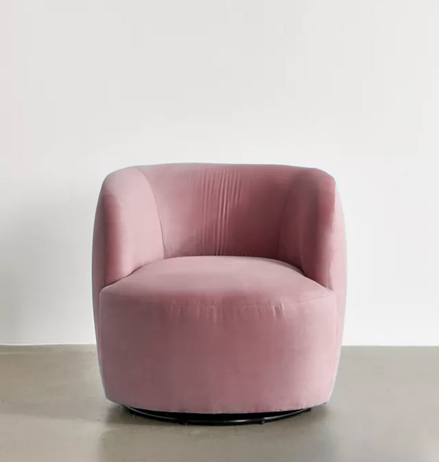 Cloud Urban Velvet Chair In Light Grey Color Solid Frame (Copy)