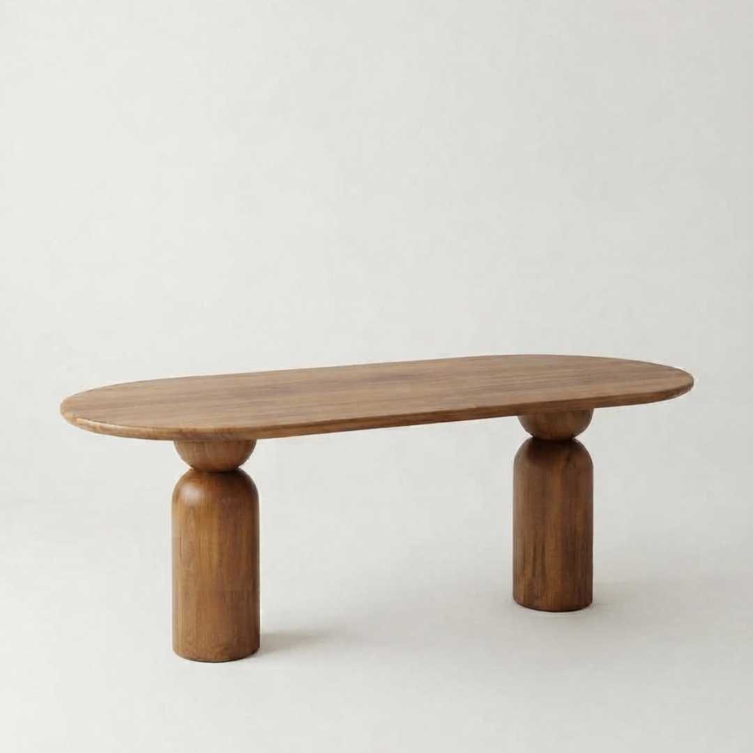 The Horizon Oval Dining Table