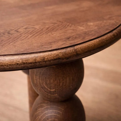 Urban Den Wood Accent Coffee Table, Rustic End Table for Living Room