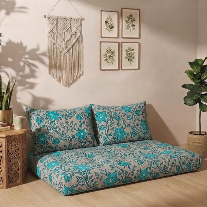 Teal Floral