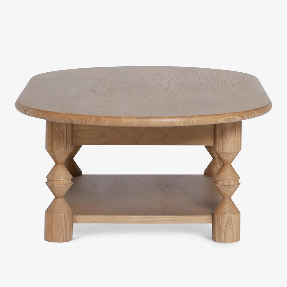 Urban Den Artisan's Wooden Coffee Table