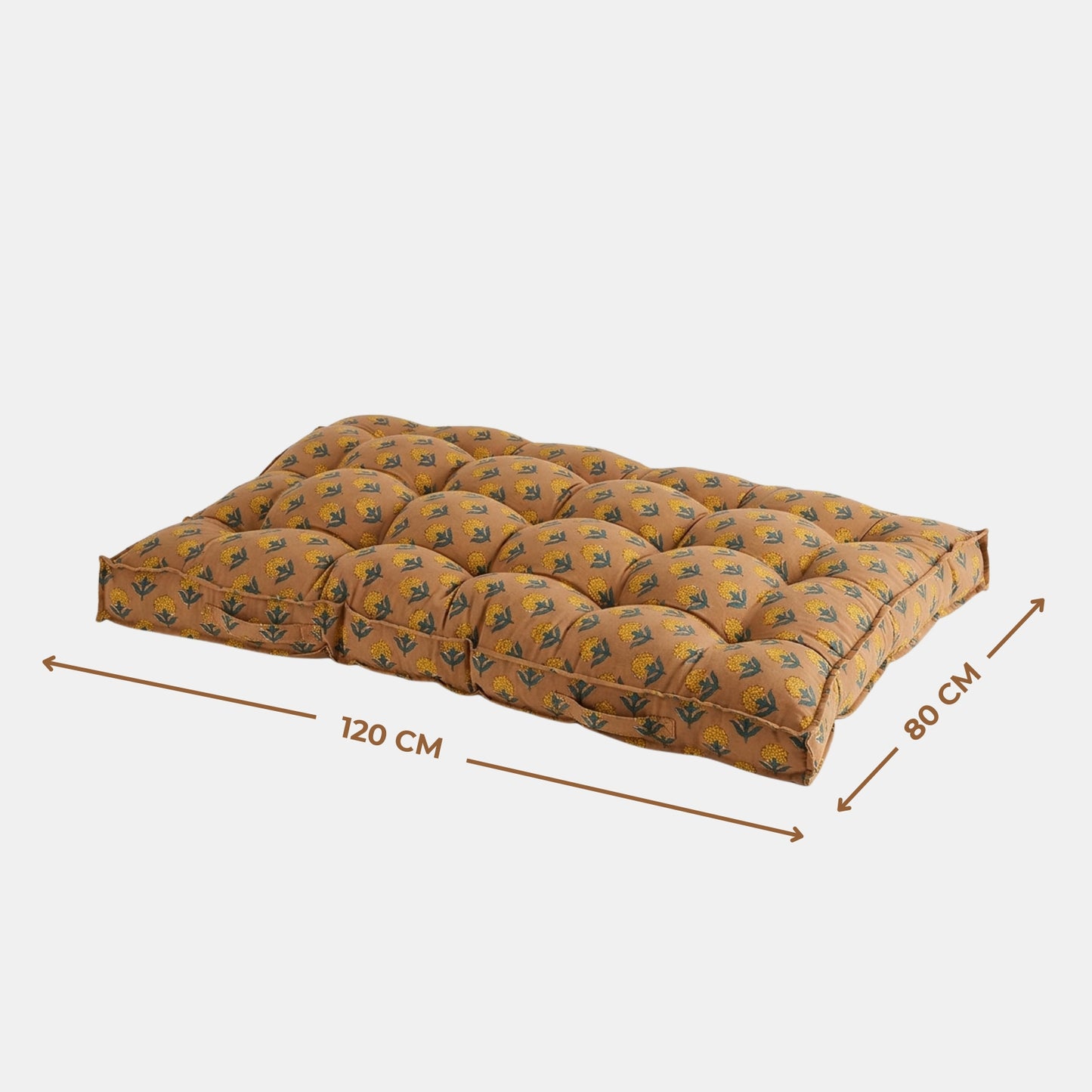 Jaipuri Bloom Low Seating Floor pad Cushion s4