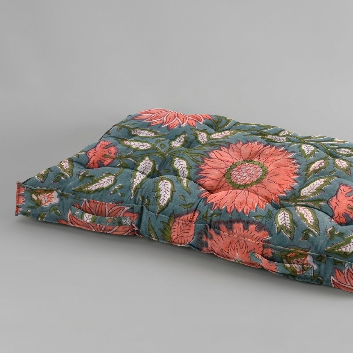 Jaipuri Bloom Low Seating Floor pad Cushion