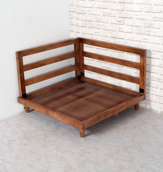 Urban-den Cotton Corner Floor Sofa In Full Of Comfort