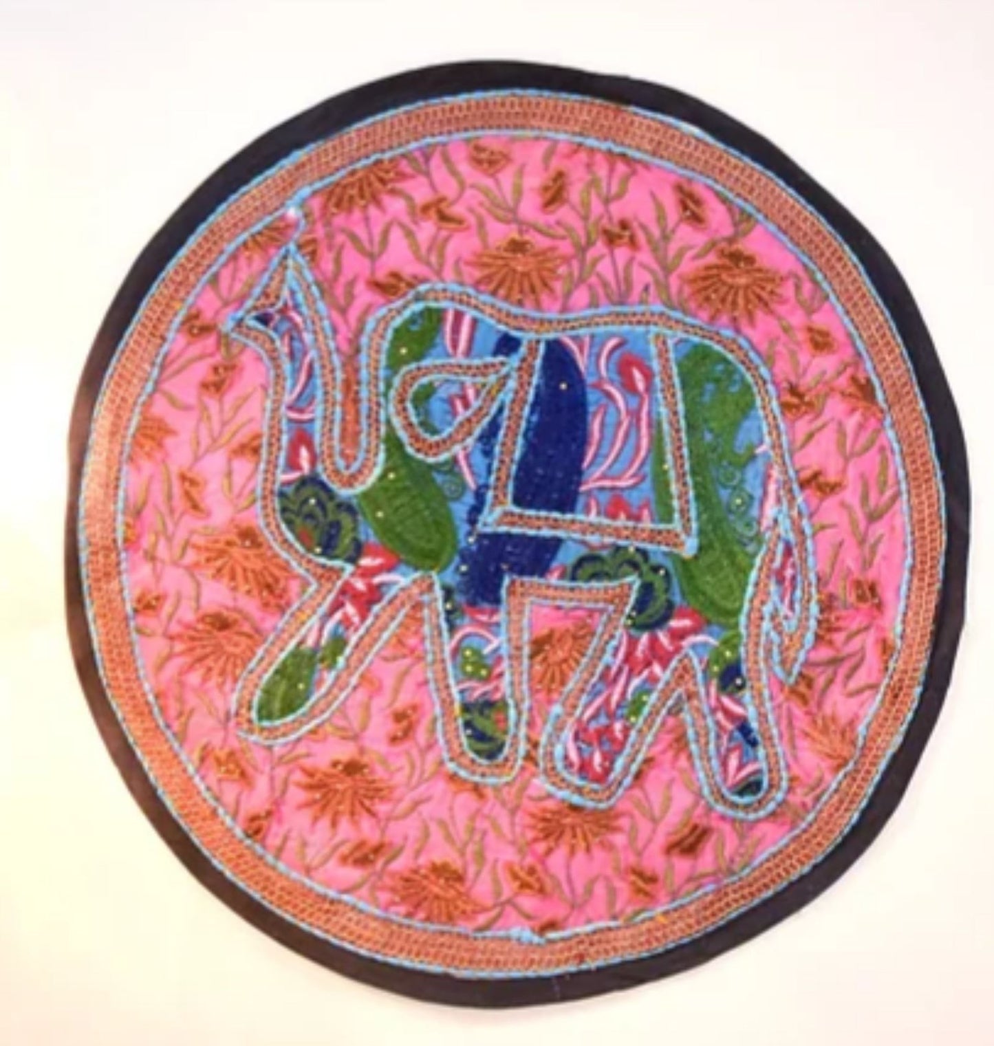 Round Handmade Tapestary For Wall Decor Hanging