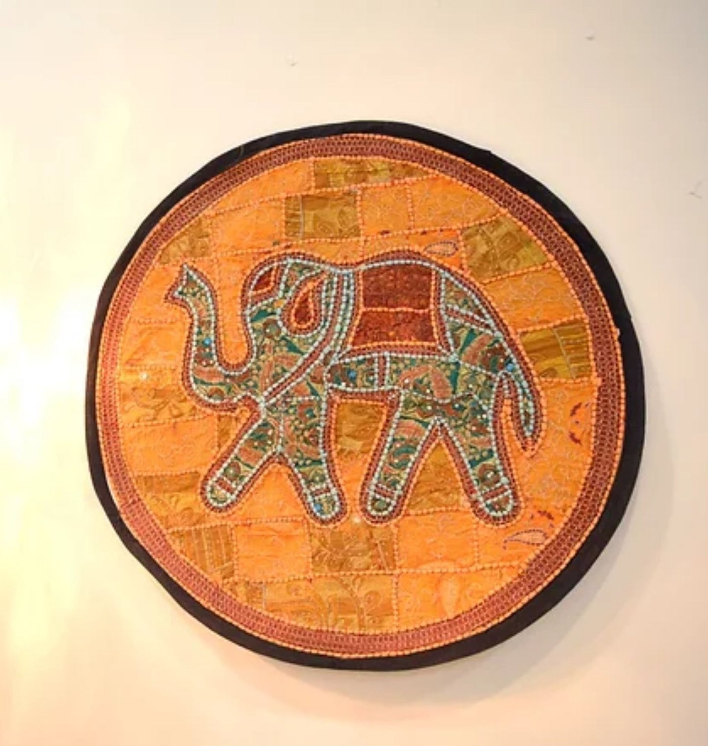 Round Handmade Tapestary For Wall Decor Hanging