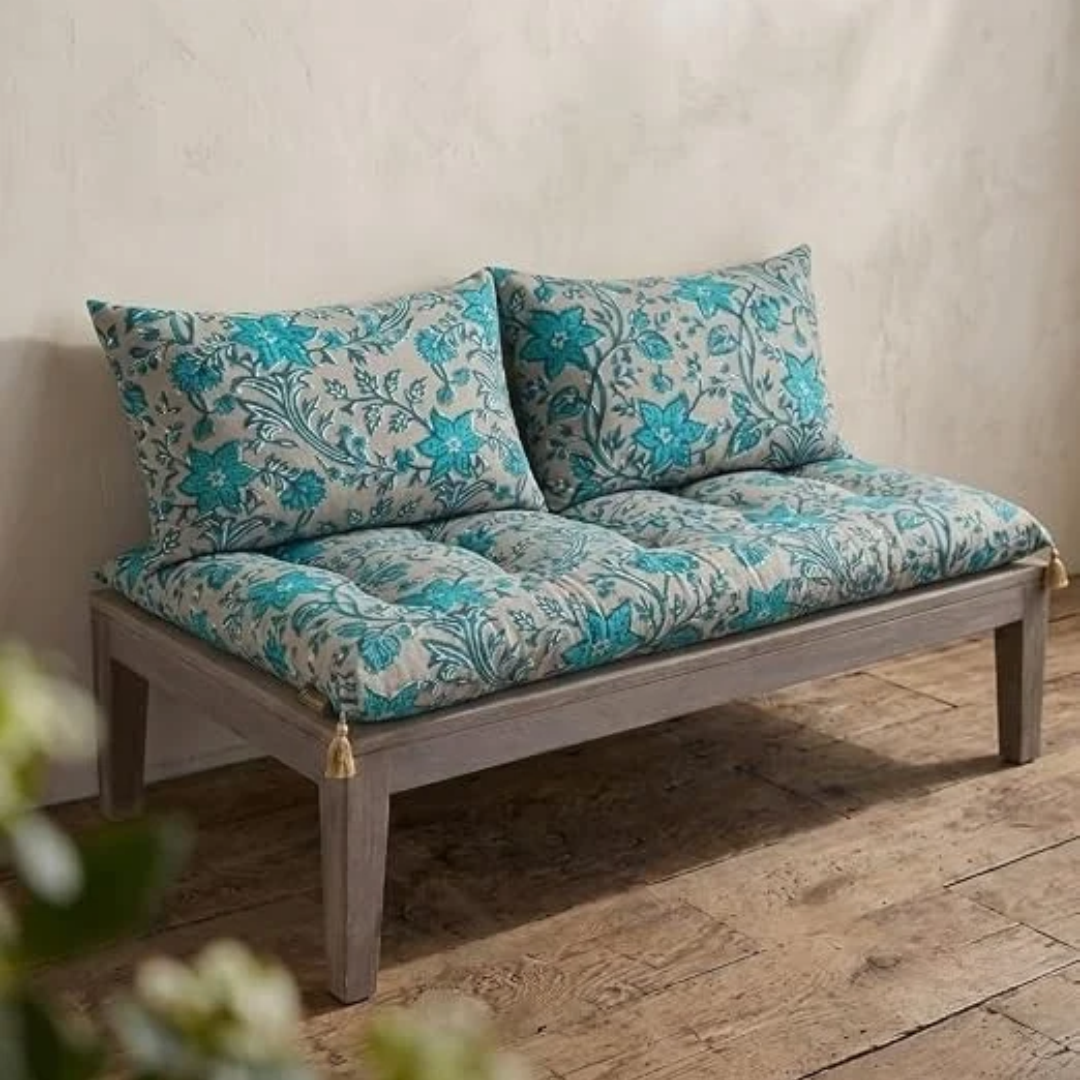 Teal Floral