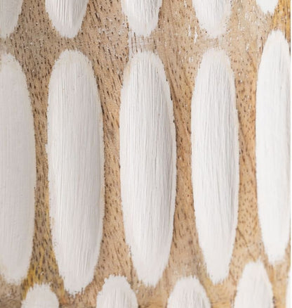 Boho Chic Mango Wood Vase Set of 3