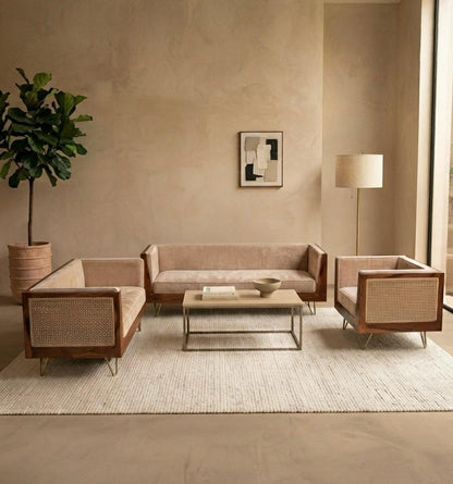 Urban Den High-Quality and Comfortable 6 Seater Sofa Set | Customize Sofa