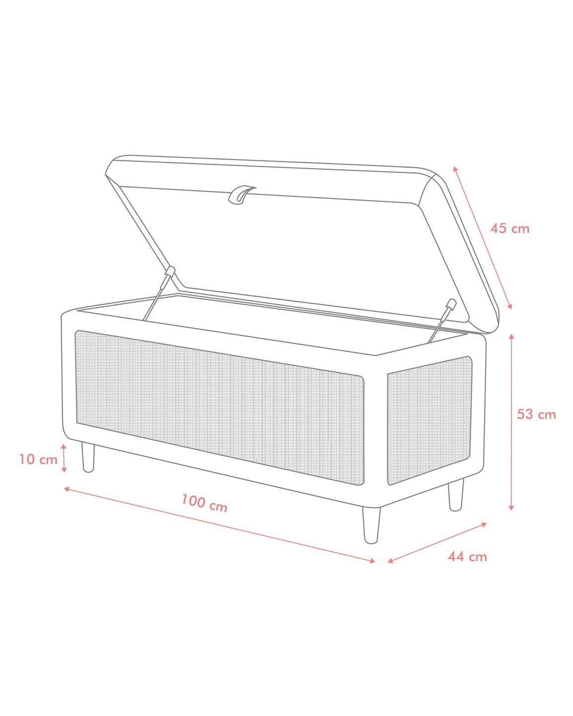 Urban Storage Rattan Seater
