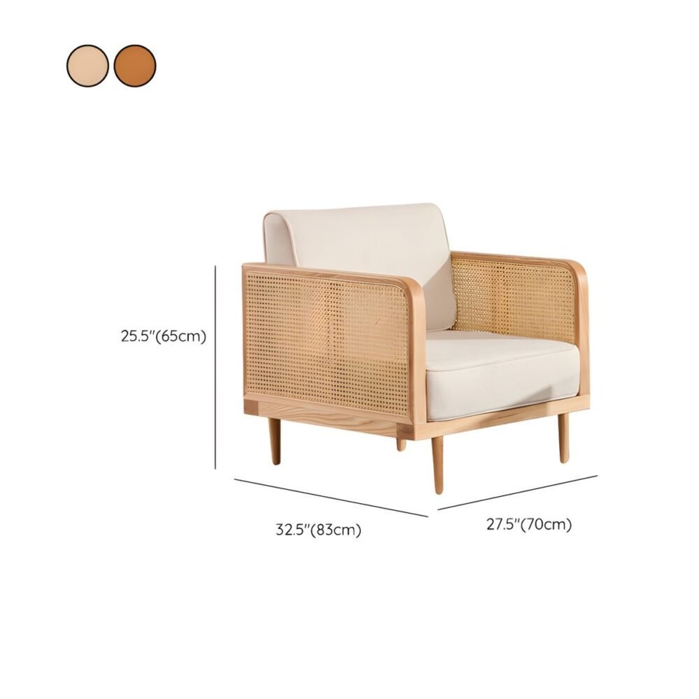 Urban Den Cane-Regal Solid Wood Sofa Set