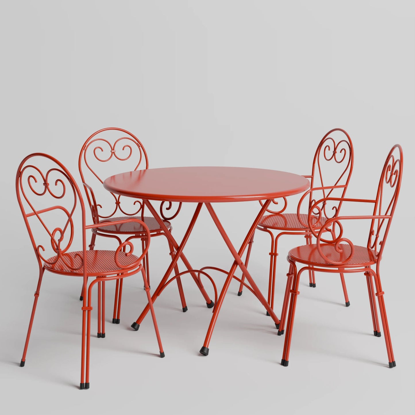 Urban outdoor patio 4 seater set