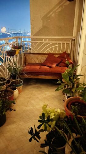 Urban Escape - Rattan Seating Furniture Floor Sofa In Velvet Long Seat photo review
