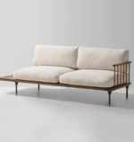 wood 3 seater sofa, Customize Sofa, three seater wooden sofa