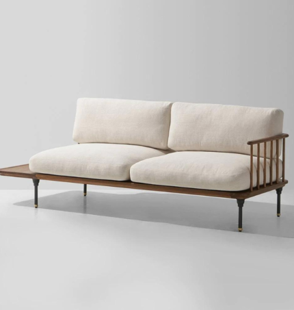 wood 3 seater sofa, Customize Sofa, three seater wooden sofa